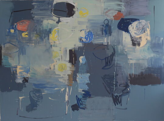 grosse einfache dinge, 2014, oel auf leinwand, 200x270