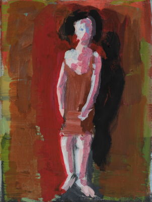 meitschi, 2017, oel auf leinwand, 24x18