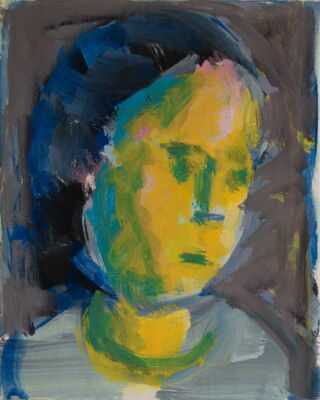 portrait, 2020, oel auf leinwand, 29x23