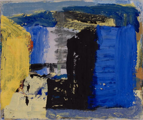 quartier, 2017, oel auf leinwand, 30x35§