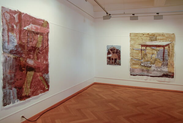 Ausstellungsimpressionen des Schweizer Kunstmalers Willi Müller