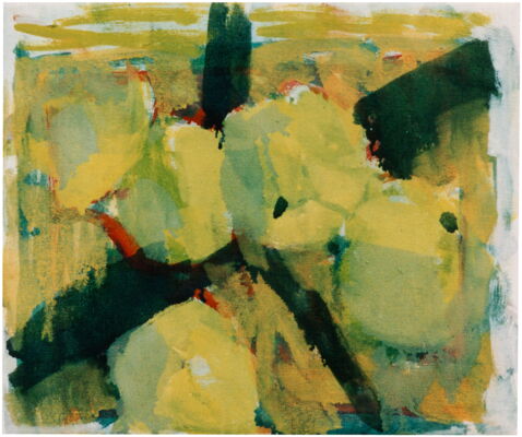 einfache dinge, 2002, oil on canvas, 27x32