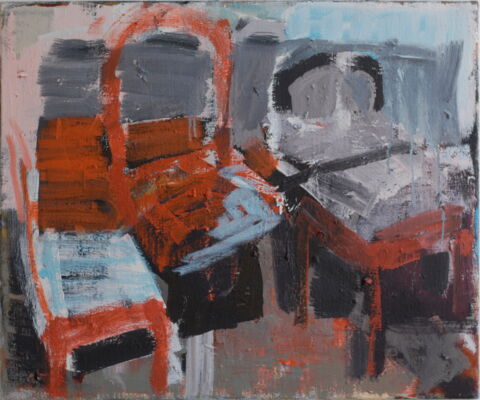 hotel, 2013, oel auf leinwand, 51x61