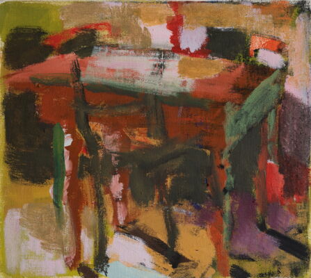 hotel, 2020, oel auf leinwand, 40x45