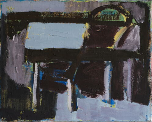 hotel, 2018, oel auf leinwand, 40x50