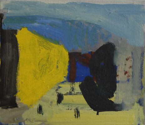 quartier, 2008, oil on canvas, 27x32