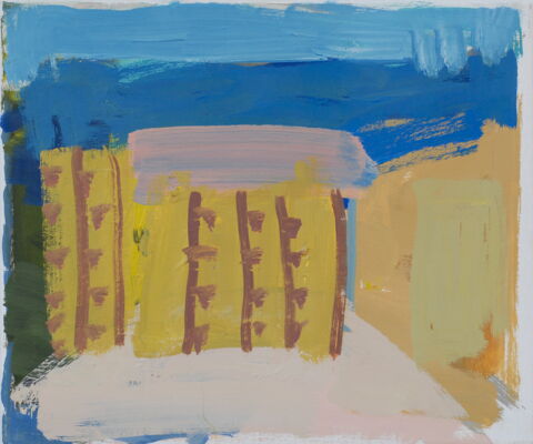 quartier, 2015, oel auf leinwand, 30x35