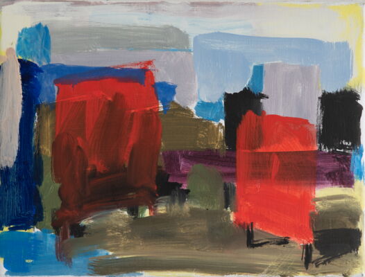 quartier, 2019, oel auf leinwand, 30x40