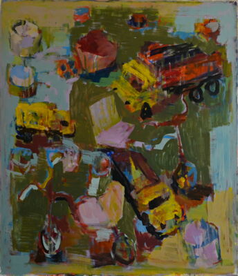 toys, 2026, oil on canvas, 122x105