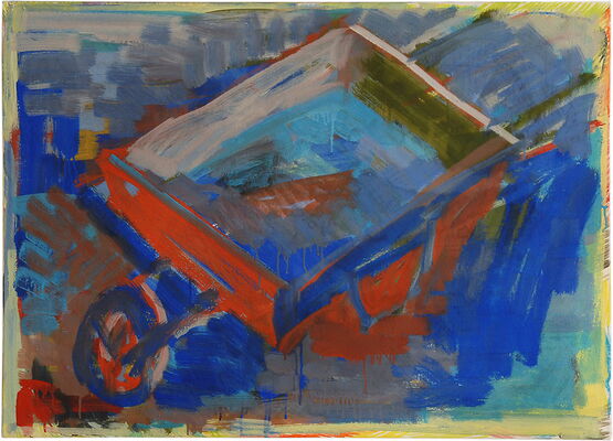 kleine welt, 2006, oel auf leinwand, 65x91