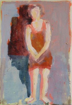 meitschi, 2017, oel auf leinwand, 27x20