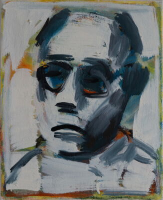 Portrait, 2025, Öl auf Leinwand, 33x27