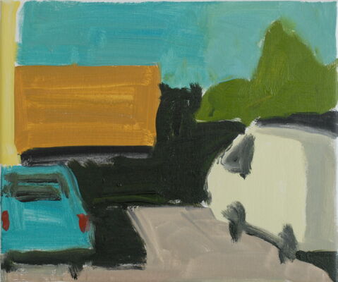 quartier, 2014, oel auf leinwand, 31x37