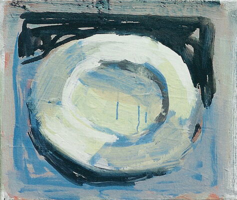 einfache dinge, 2001, oil on canvas, 27x32