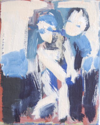 kleine geschichte, 2011, oil on canvas, 22x18