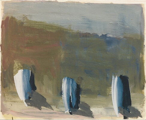 nebellicht, 1999, oil on canvas, 52x63