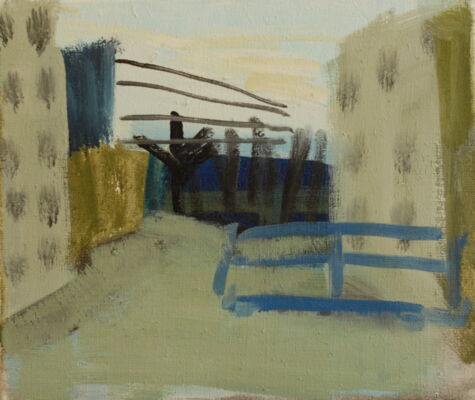 quartier, 2007, oel auf leinwand, 27x32