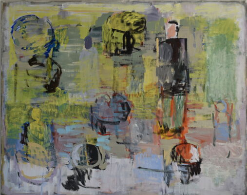 grosse einfache dinge, 2022, oel auf leinwand, 160x200