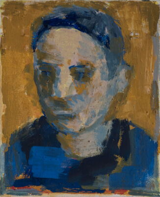 portrait, 2017, oil on canvas, 30x25