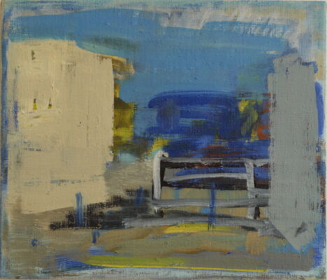 quartier, 2007, oel auf leinwand, 27x32