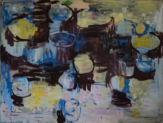 grosse einfache dinge, 2016, oel auf leinwand, 180x240