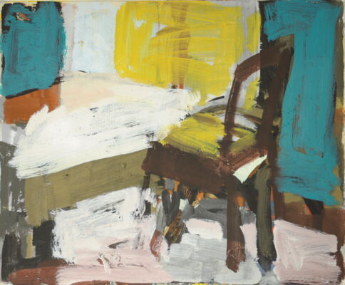 hotel, 2017, oel auf leinwand, 46x37