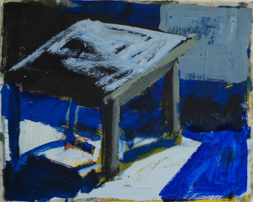 hotel, 2015, oel auf leinwand, 40x45