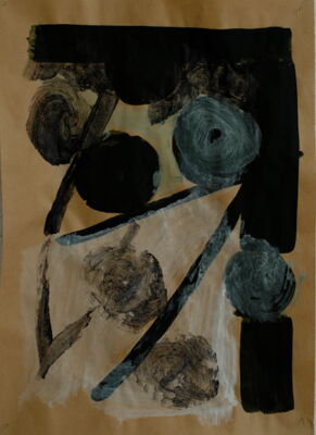 ohne titel, 2012, gouache auf papier, 40x30