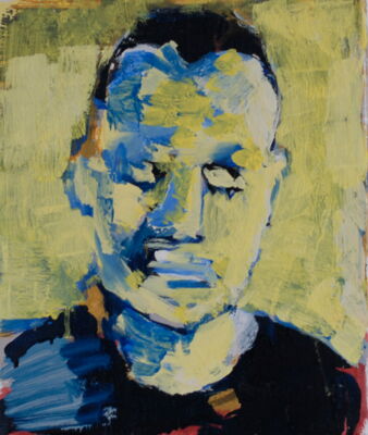 portrait, 2017, oel auf leinwand, 27x23