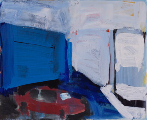 quartier, 2019, oel auf leinwand, 27x33