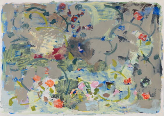 abseits, 2022, oel auf leinwand, 50x70