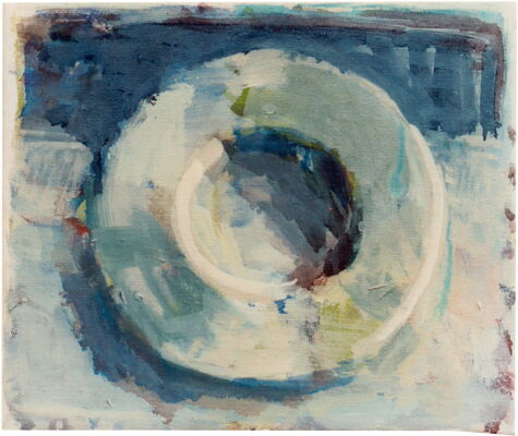einfache dinge, 2003, oil on canvas, 27x32