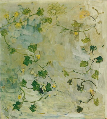 gurkenfeld, 2002, oil on canvas, 119x111