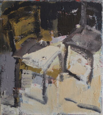 hotel, 2013, oel auf leinwand, 50x40