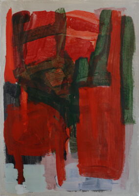 hotel, 2012, gouache auf papier, 70x50