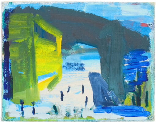 quartier, 2007, oel auf leinwand, 25x32