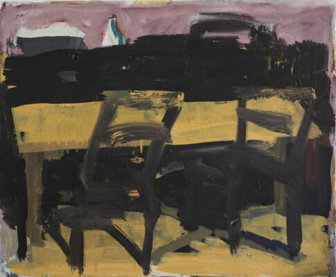 hotel, 2017, oel auf leinwand, 40x50