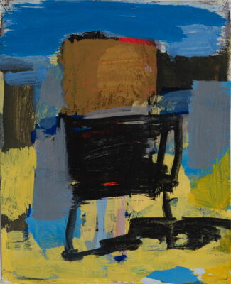 quartier, 2018, oel auf leinwand, 19x25