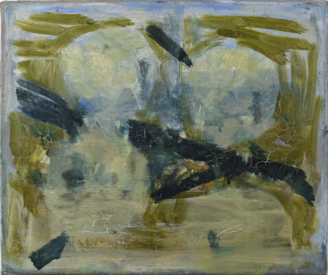 einfache dinge, 2001, oel auf leinwand, 27x32