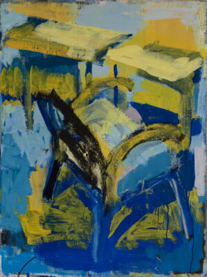 hotel, 2018, oel auf leinwand, 80x60