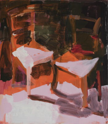 hotel, 2016, oel auf leinwand, 60x45