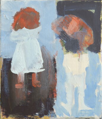kleines schirmbild, 2011, oil on canvas, 27x22