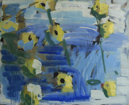 apfelbild, 2009, oel auf leinwand, 71x85