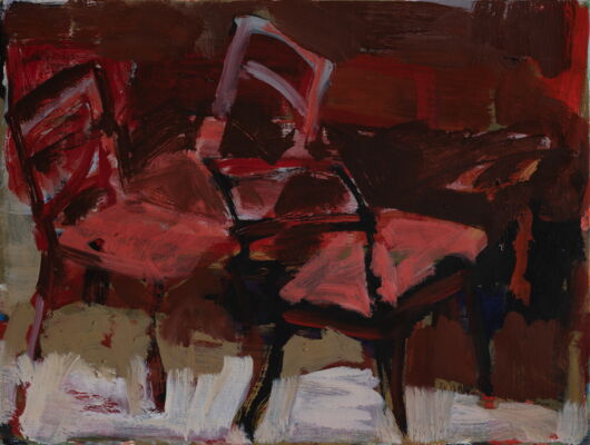 hotel, 2018, oel auf leinwand, 45x60