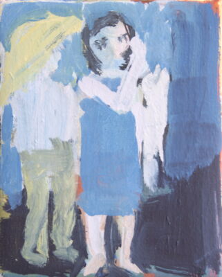 kleines schirmbild, 2011, oel auf leinwand, 25x20