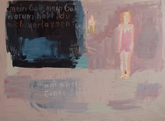 maria, 2013, oel auf leinwand, 160x200