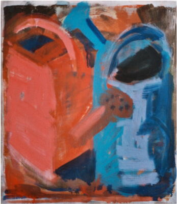 sprützchanne, 2005, oel auf leinwand, 53x41