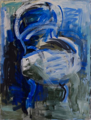 stuhl, 2015, oil on canvas, 80x60