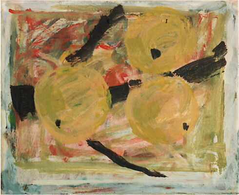 einfache dinge, 2001, oel auf leinwand, 27x32