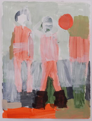 hotel, 2013, gouache auf papier, 90x70